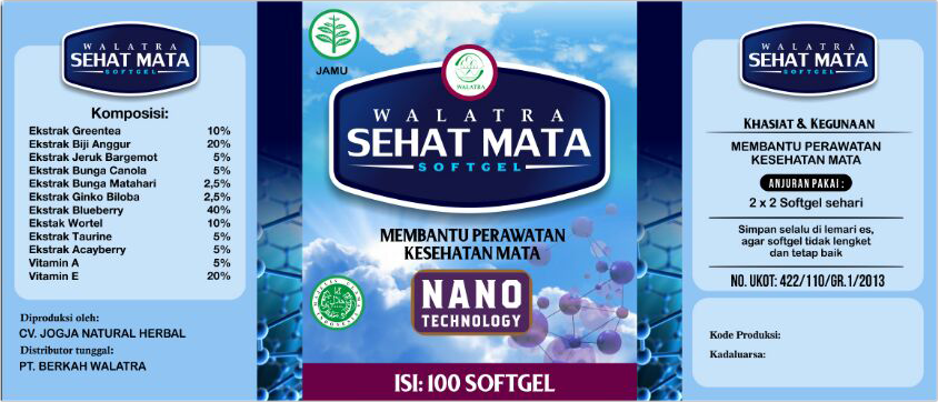 Walatra Sehat Mata Softgel